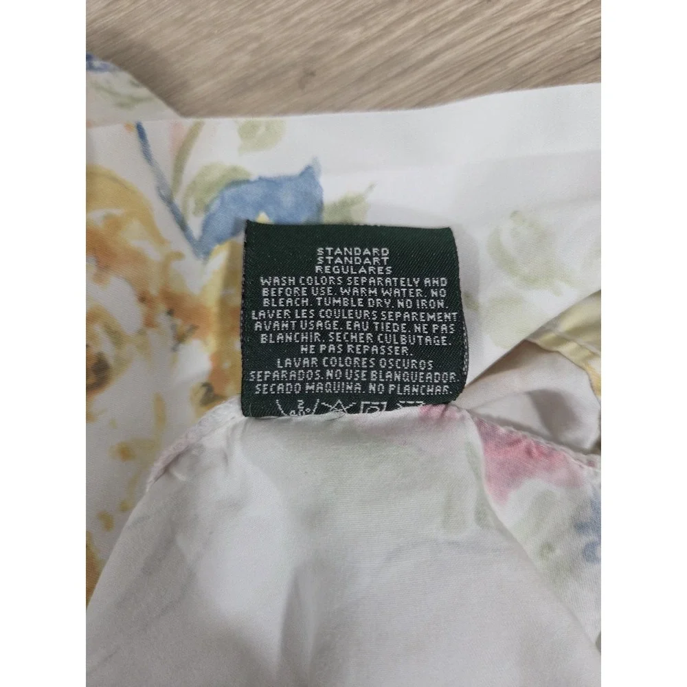 Ralph Lauren Home Lake Floral Standard Pillow Sham Case Single Case